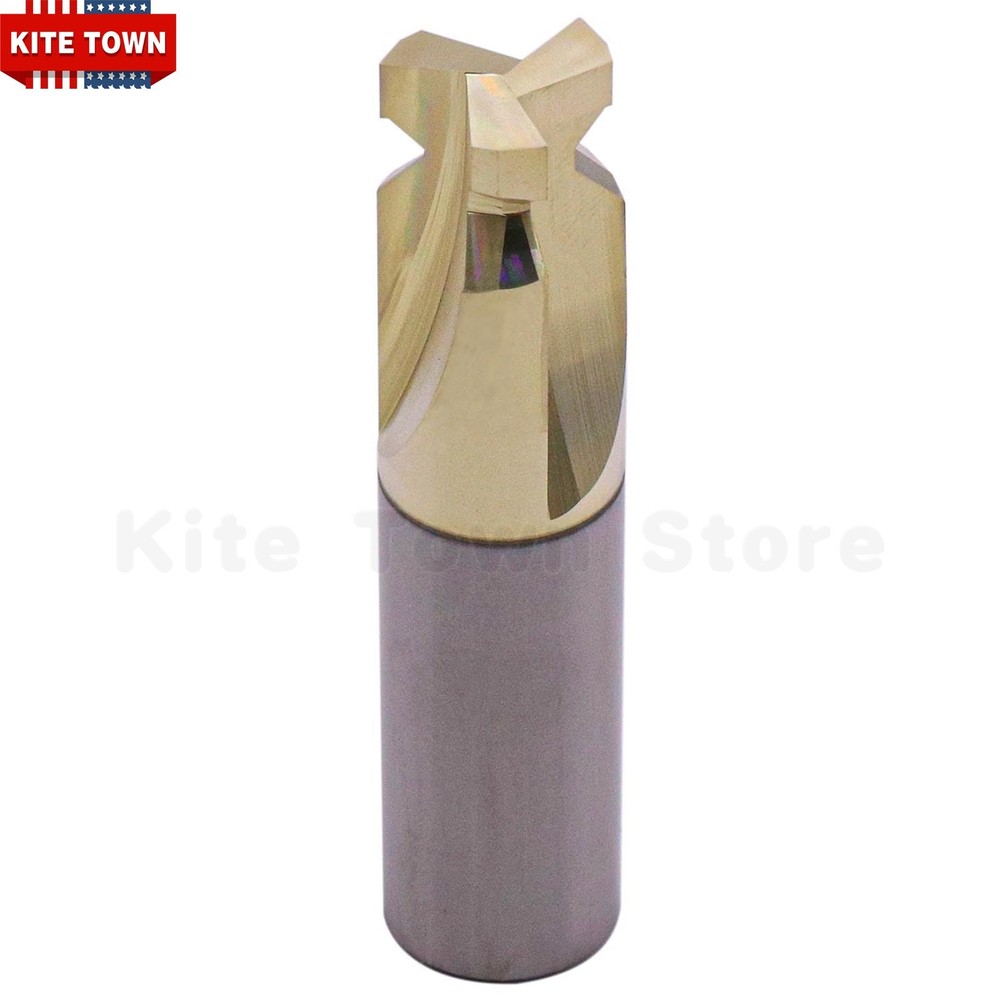 3 Flute Solid Carbide Picatinny Rail Form Tool, Milling Cutter - ZrN Coated