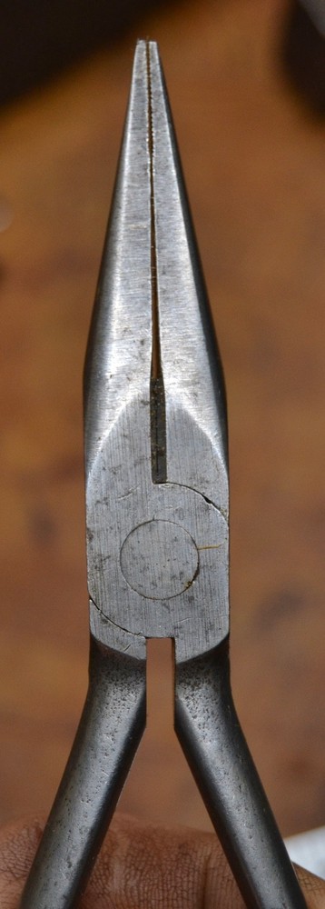 Vintage Snap-On 196C Needle Nose Pliers 7" Long Great shape