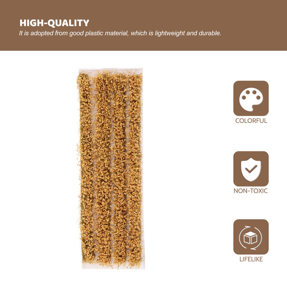 N Scale Wheat Plants Model Field Artificial Grass Decor Scenario