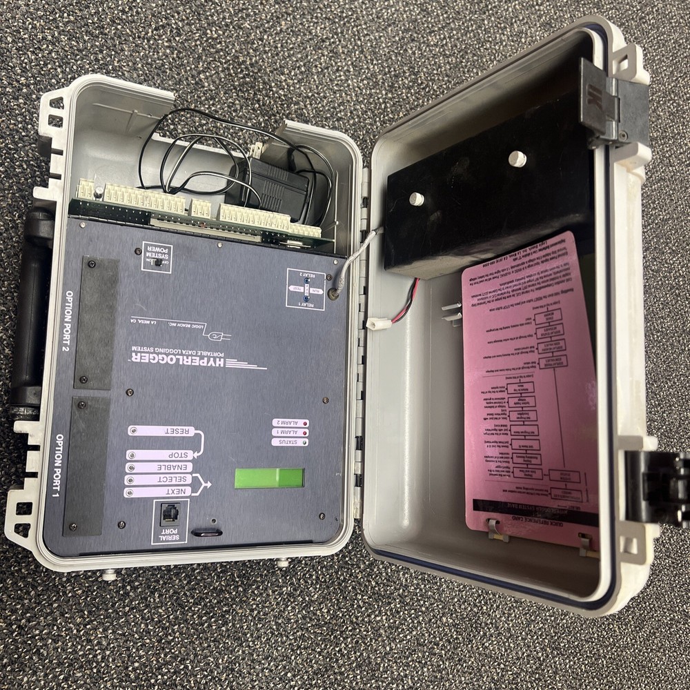 LOGIC BEACH HYPERLOGGER PORTABLE DATA LOGGING SYSTEM