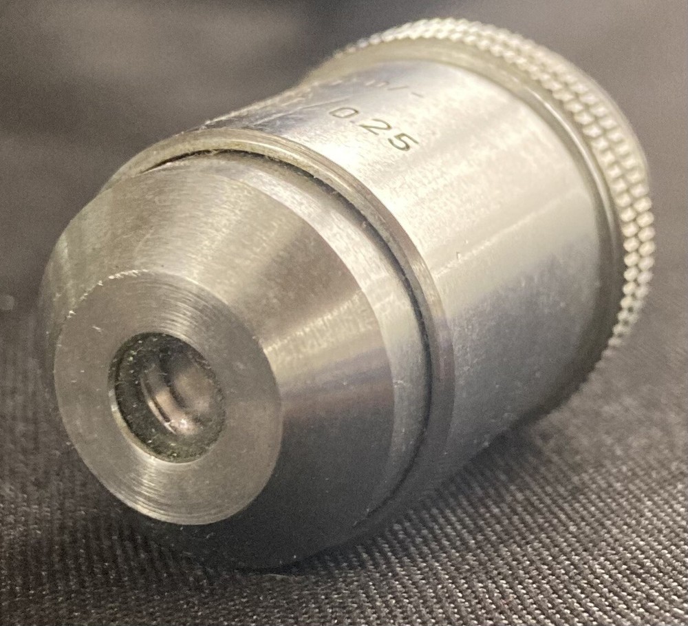 Leitz Wetzlar 10x/0.25 170/- Microscope Objective Lens