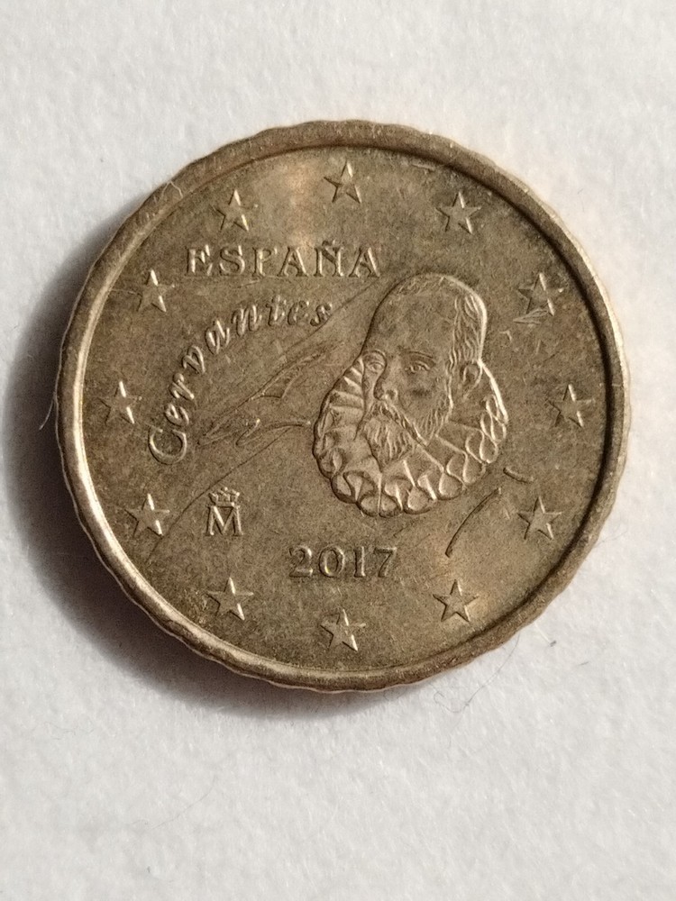 Espana 10 euro Cent 2017 Error Star