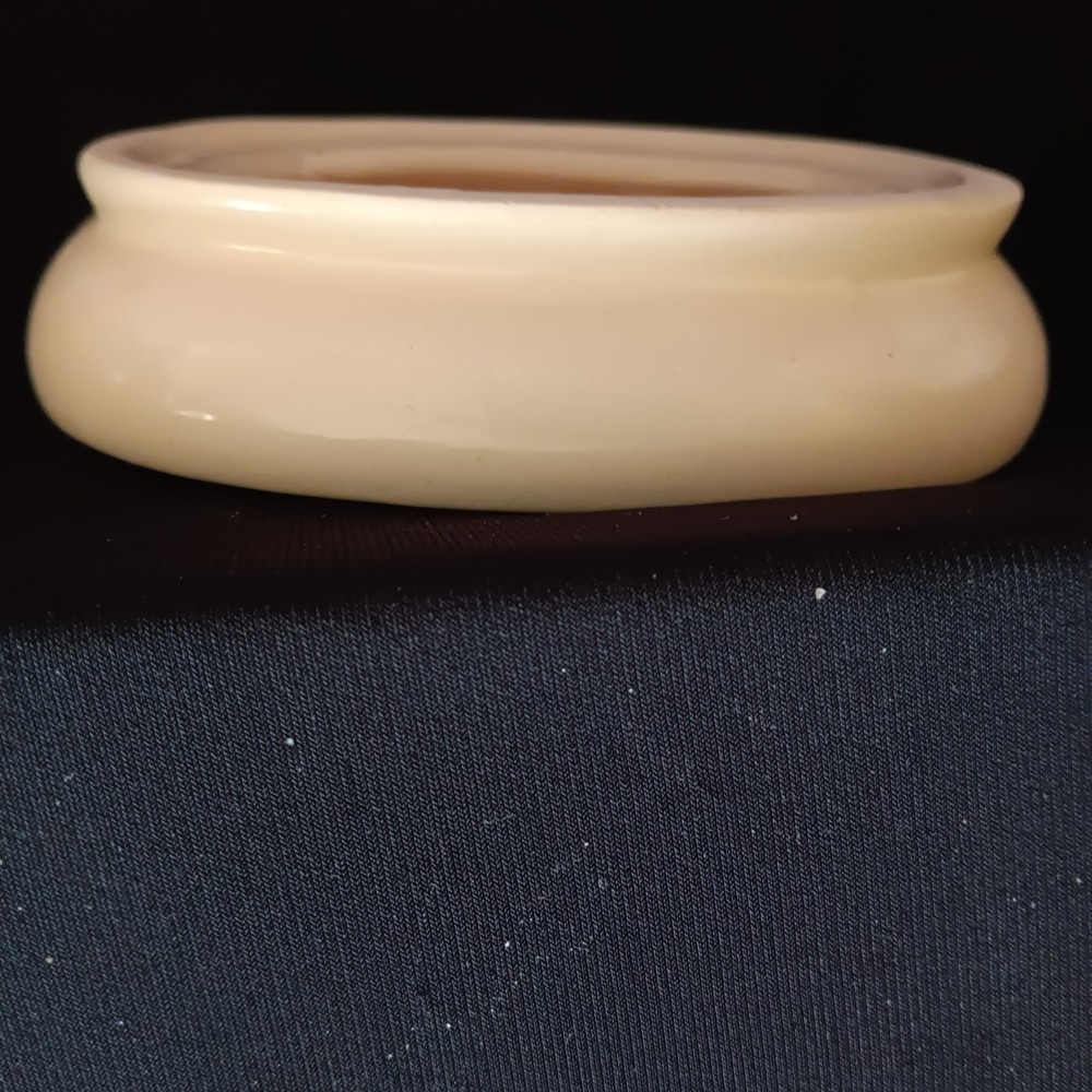Hand Painted Ceramic Bathroom Set Soap Dish Cup Peacock Flowers
