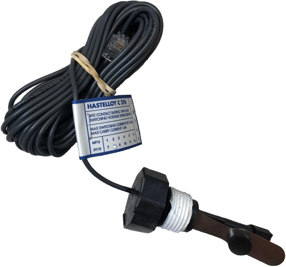 Replacement Flow Switch for Pool Chlorinator with 15-Foot Cable Connection