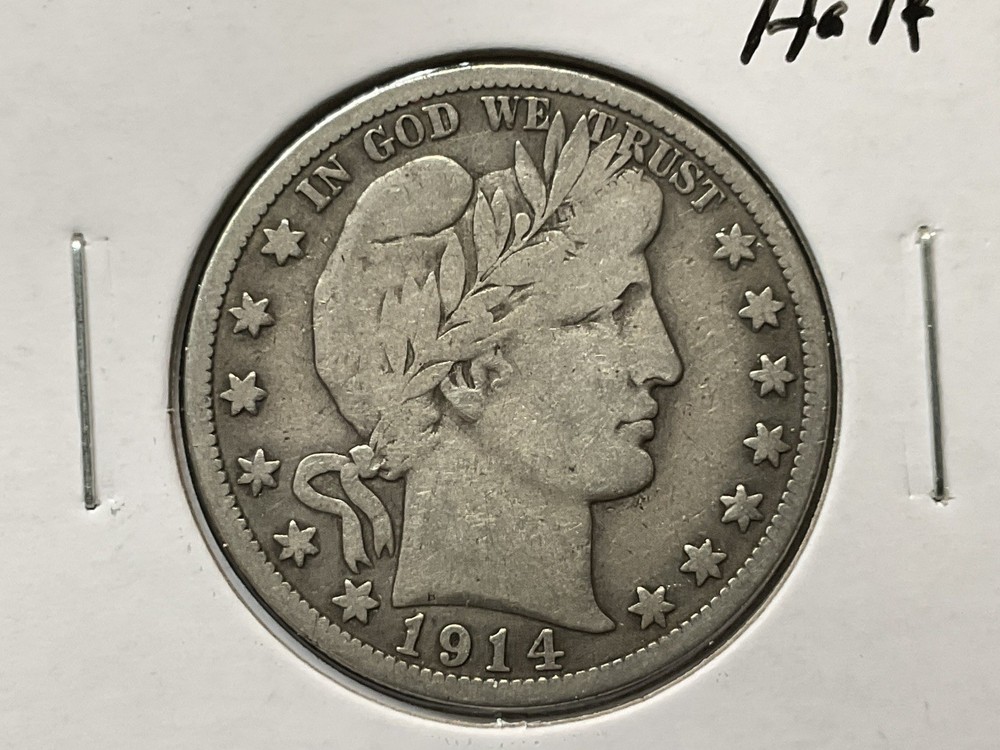 1914-S Barber Half