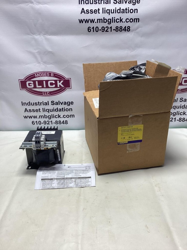 Square D Industrial Control Transformer 9070T750D19 -NIB