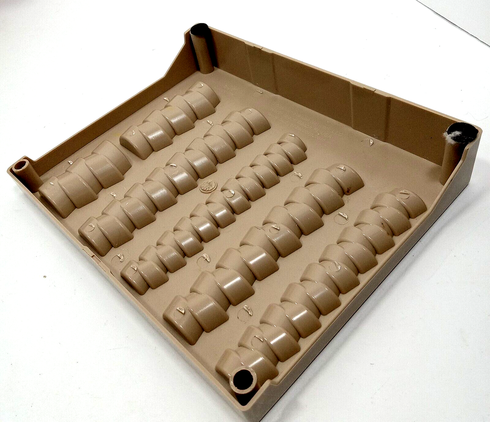 Budgetizer Coin Counting Counter Change Tray Money Holder Container