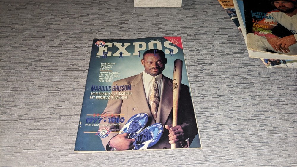 1993 Montreal Expos Baseball Program/Magazine EH