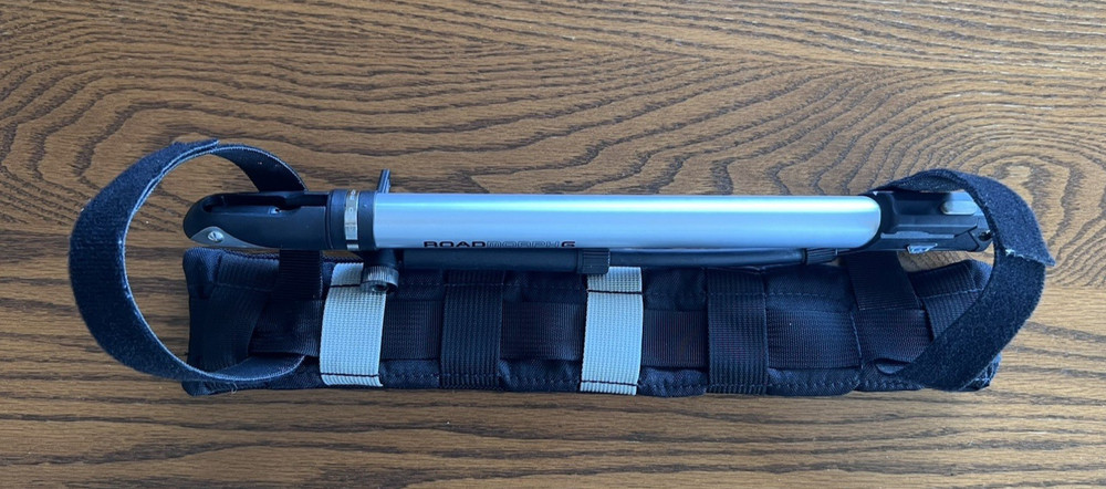 Bicycle Pump, Road Morph G, With Fastback Systems Carrying Case. Gently used.