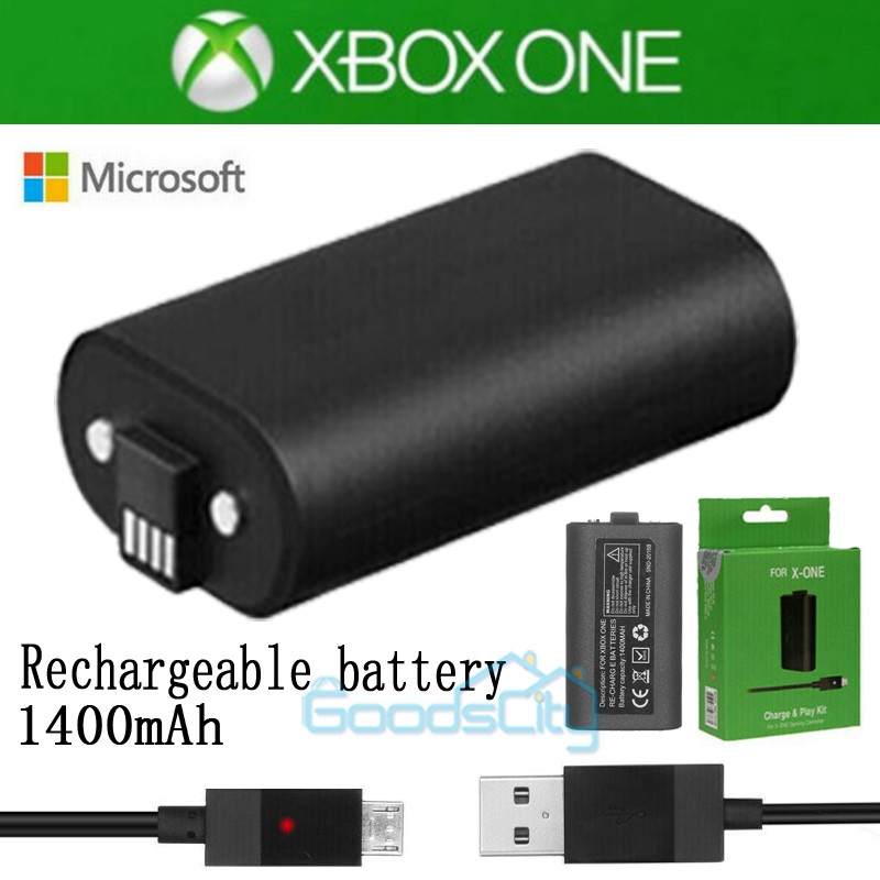 2025 New Microsoft Battery Controller For Xbox One Rechargable USB Cable kits