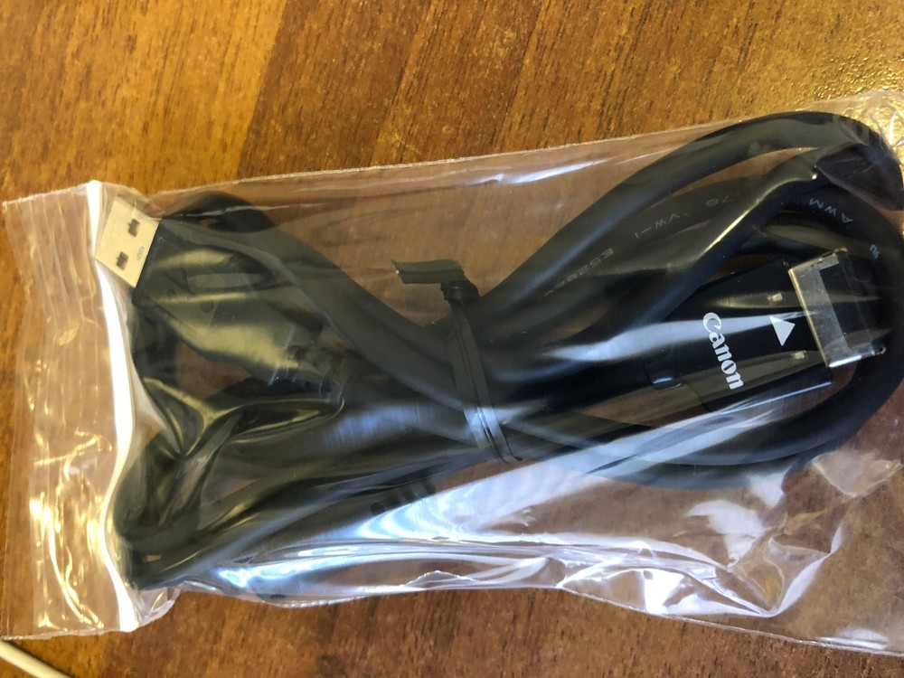 Original data Canon HR5 USB data cable for cameras