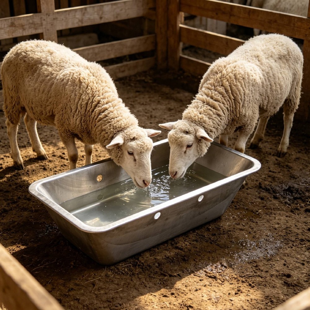 Automatic Livestock Drinker Bowl Rust Proof Sheep Water Bowl Easy Installation