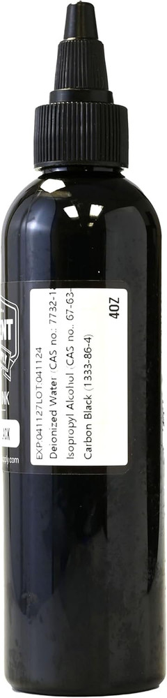 Nighthawk Black Tattoo Ink Dark Formula for Lining Shading Blending Tribal Work