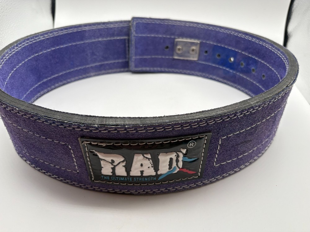 rad purple weight lifting belt