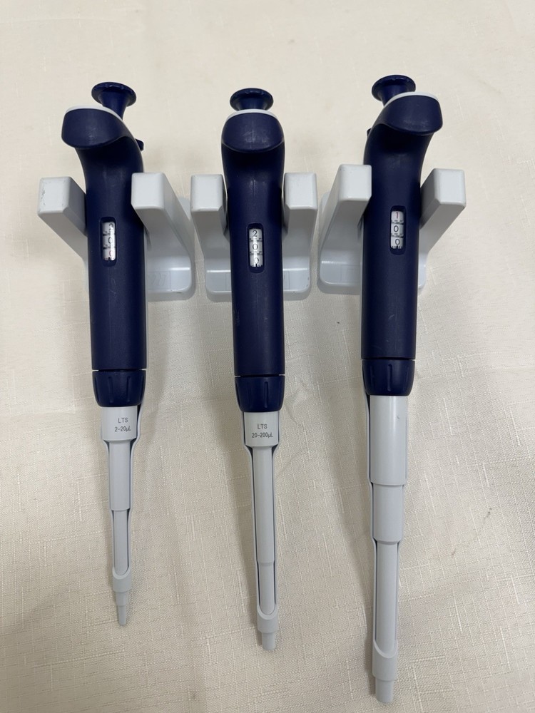 Rainin Pipet Lite XLS 3 Pack (20ul,200ul,1000ul)