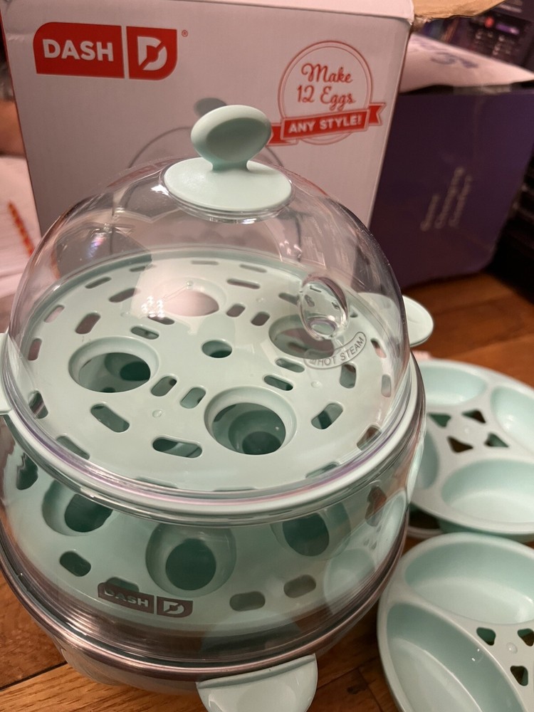 DASH Deluxe Express Two-Tier Egg Cooker - 12 Egg Capacity