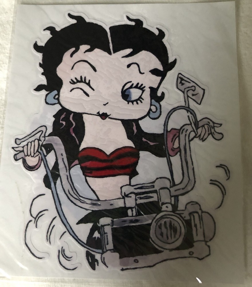 4.5” Betty Boop Sticker Decal