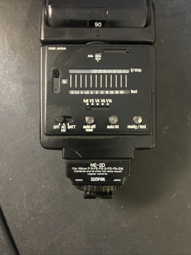 Sunpak Auto 422 D Canon Dedicated Flash