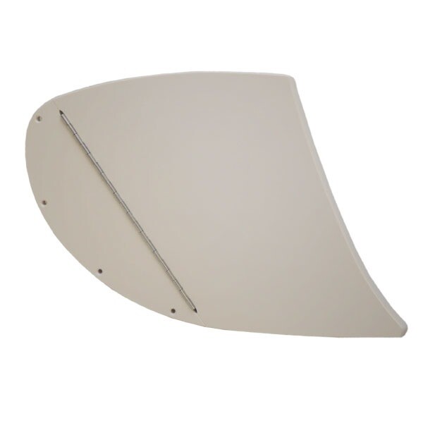 Tracker Marine Boat Console Cooler Lid 142353 | Off White Plastic
