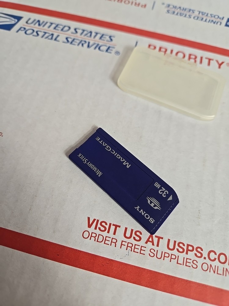 Sony Genuine Memory Stick 32MB MEGABYTE MSH-32 Magic Gate Camera Memory Card