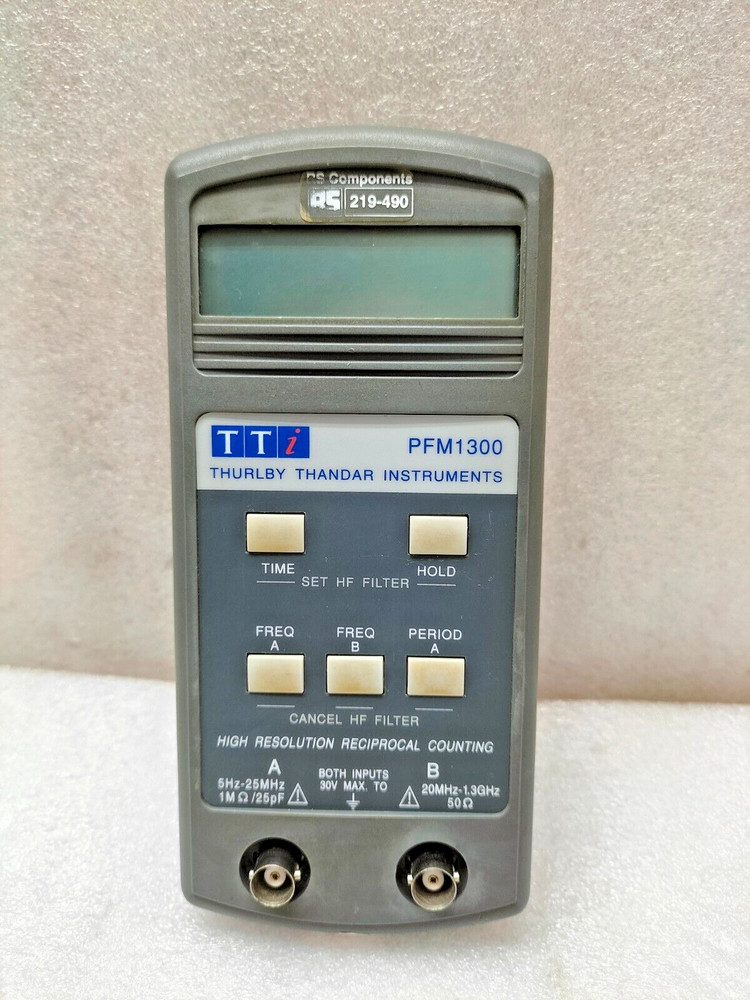 THURLBY THANDAR INSTRUMENTS PFM1300 FREQUENCY COUNTER
