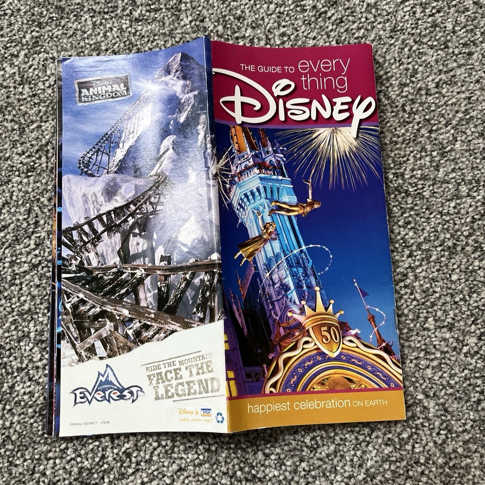 Disney World Florida Guide to Everything Maps 2006