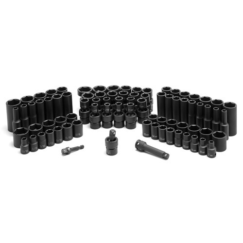 3/8 Drive 81pc Complete Impact Socket Set GRE1281 Brand New!