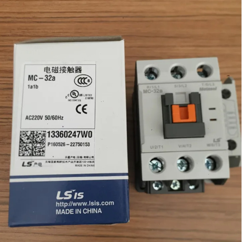 1pcs MC-32A  AC220V LS GMC AC contactor for power generation.
