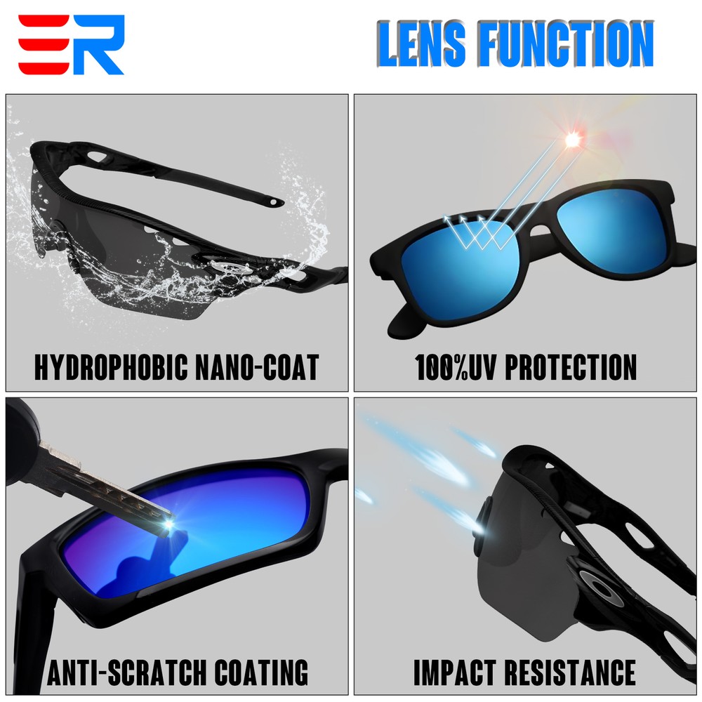 ExpressReplacement Polarized Lenses For-Oakley CMDN Sunglasses OO9467-Opt