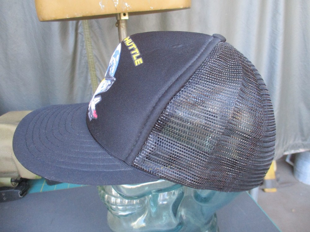 Vtg 1988 SPACE SHUTTLE Mesh Back Cap, Snapback Cap, Unworn, NASA