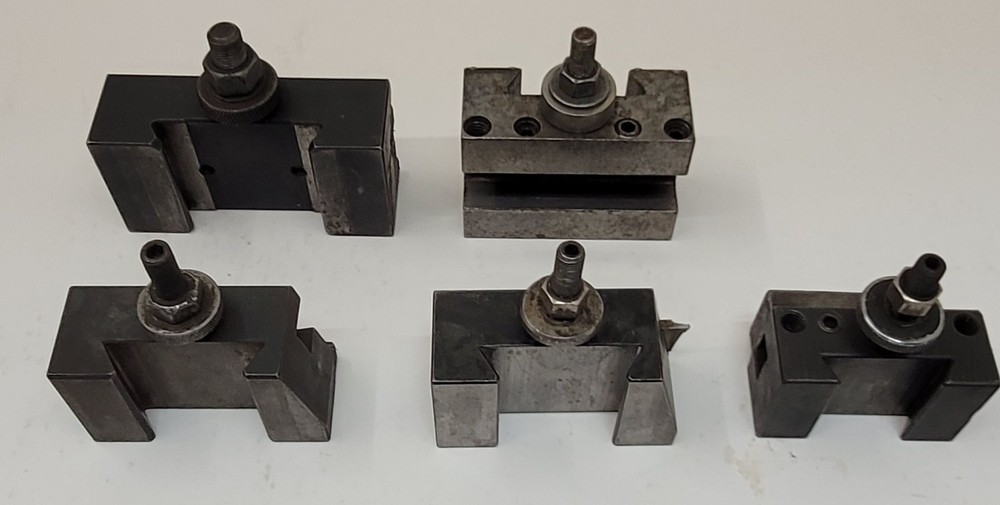 Aloris Lathe Tool Post Holder – 22 Total Piece Set