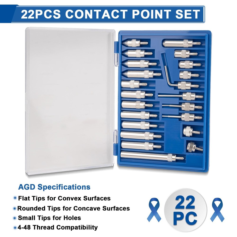 Dial Indicator with Magnetic Base, 0-1"×0.001" Precision Dial Test Indicator ...