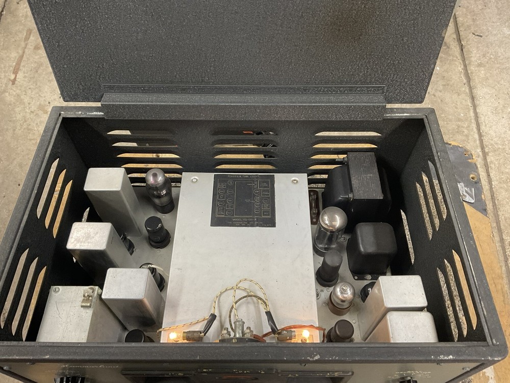 Hammarlund Hf Receiver Hq-129-x General Coverage Ham Shortwave Working Lot#1