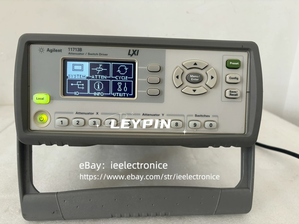 keysight hp Agilent 11713B Attenuator / Switch Driver#iee