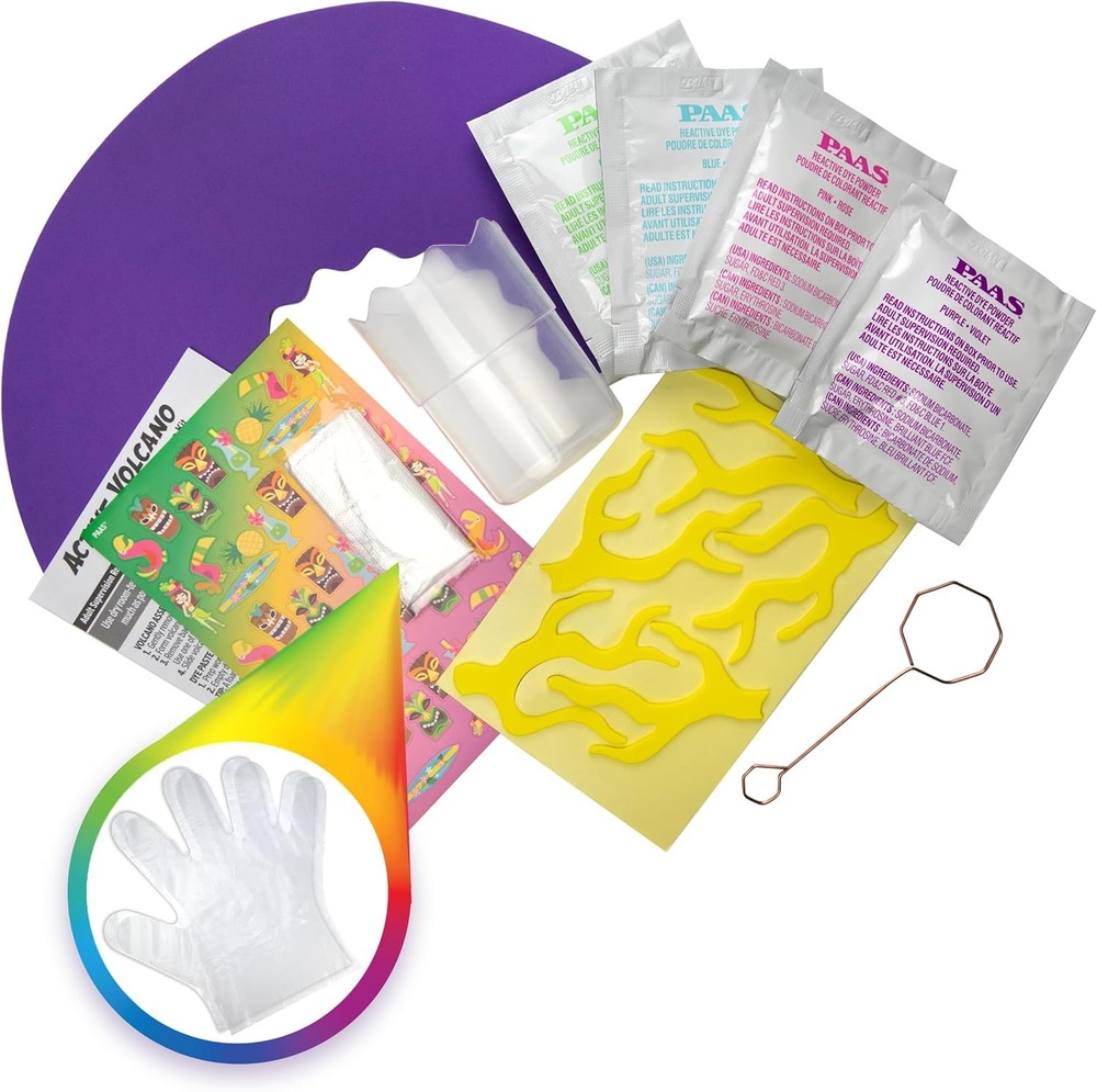 Volcano Egg Decorating Kit - Fun Educational Easter Crafts for Kids