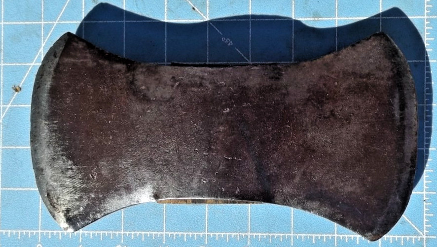 Used Vintage Double Bit Half Peeling Axe 3 Lbs. 9 oz
