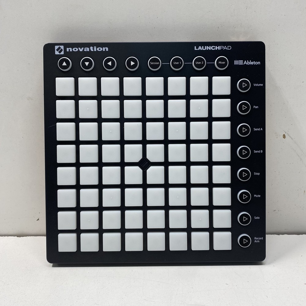 Novation MIDI Controller Black White Ableton Live USB Original Launchpad