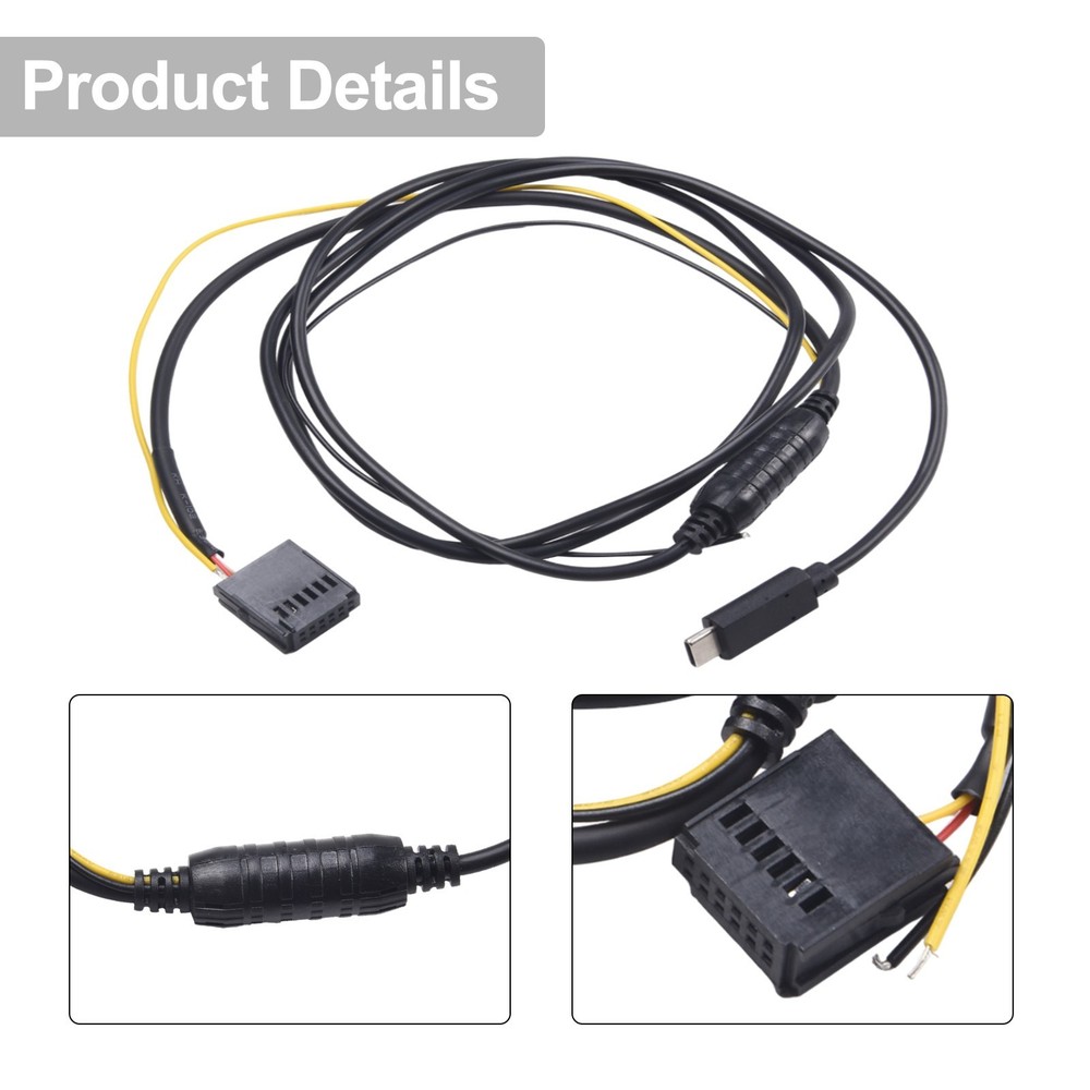 Efficient and Reliable For Ford Audio CD Player TYPEC Audio Input Cable