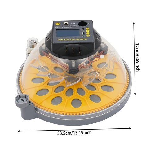 12 Eggs Automatic Incubator Egg Turning & Humidity Control For Hatching Eggs