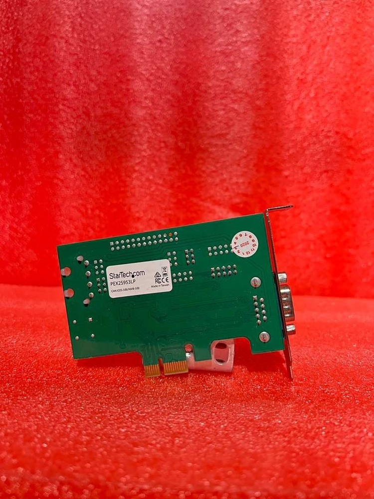 StarTech PCI Express RS232 Serial Adapter Card PEX2S953LP