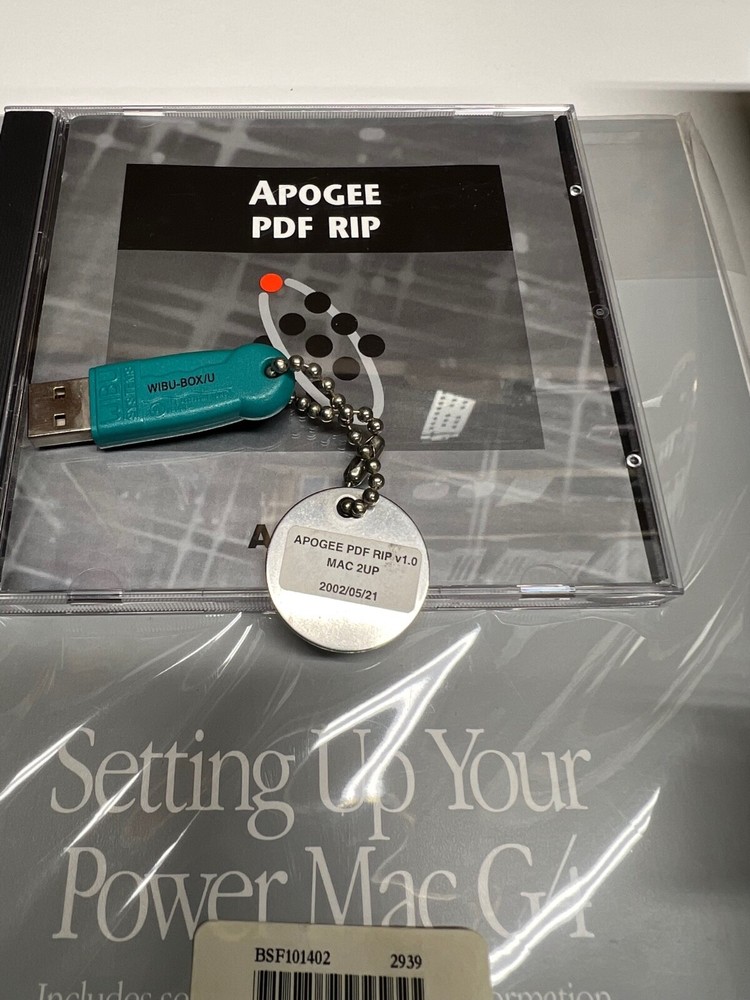 AGFA Apogee v 2.1 Rip Mac G4