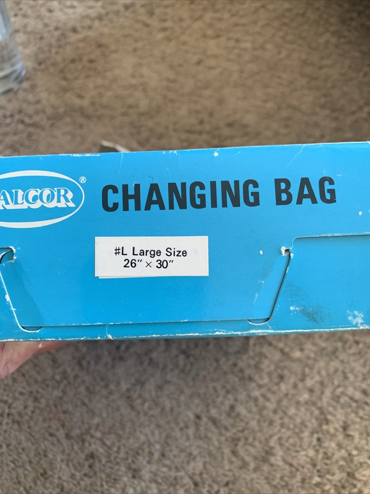 KALCOR CHANGING BAG, 26X30, DOUBLE LAYER, WITH WORN BOX/218120
