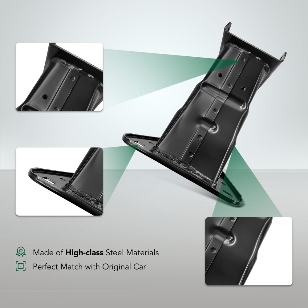 Front Driver Side Bumper Bracket Steel