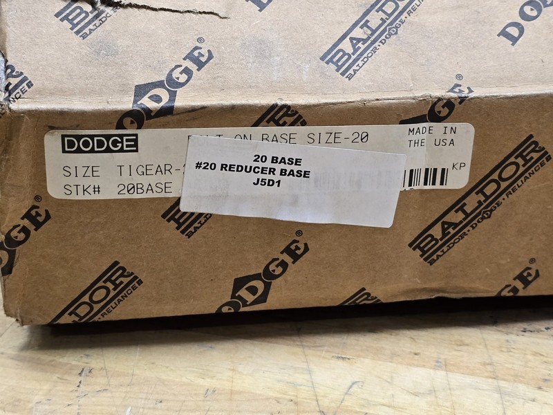 Dodge Tigear-2 Bolt on Mounting Base Size 20, STK# 20BASE