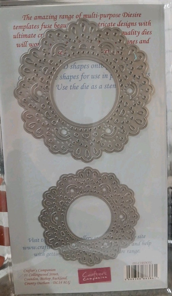 Die'sire Circle Doilies Die