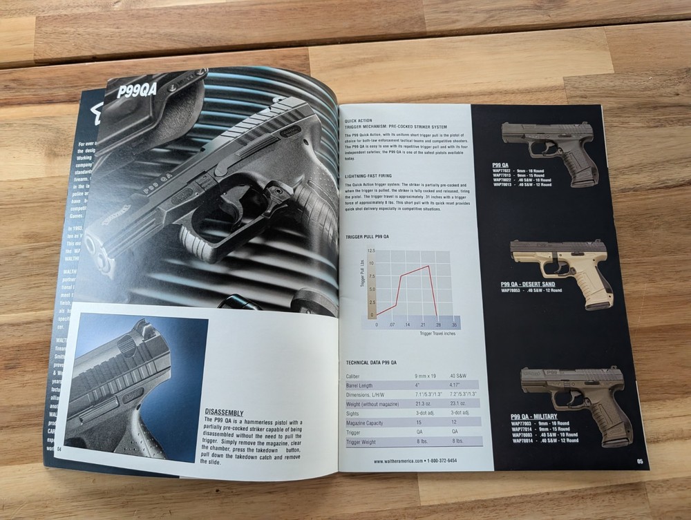 2006 WALTHER Gun Catalog