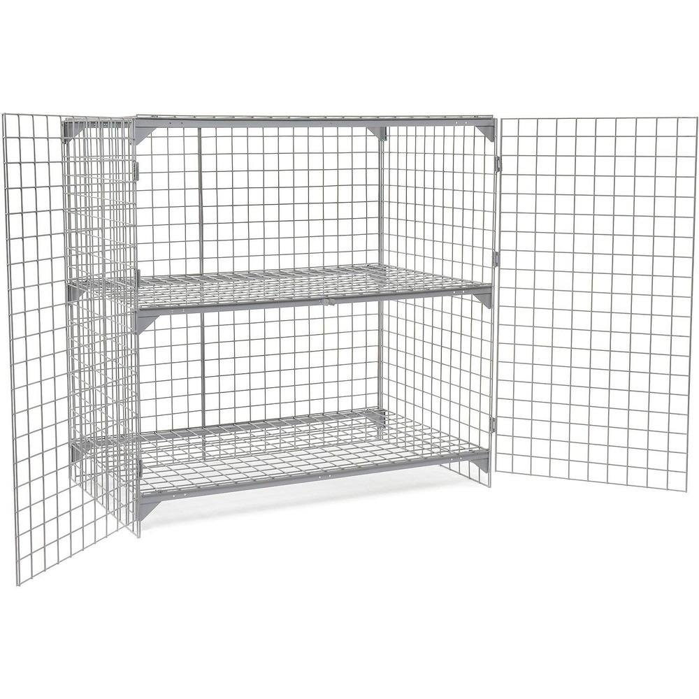 Global Industrial Wire Mesh Security Cage 60 x 24 x 60