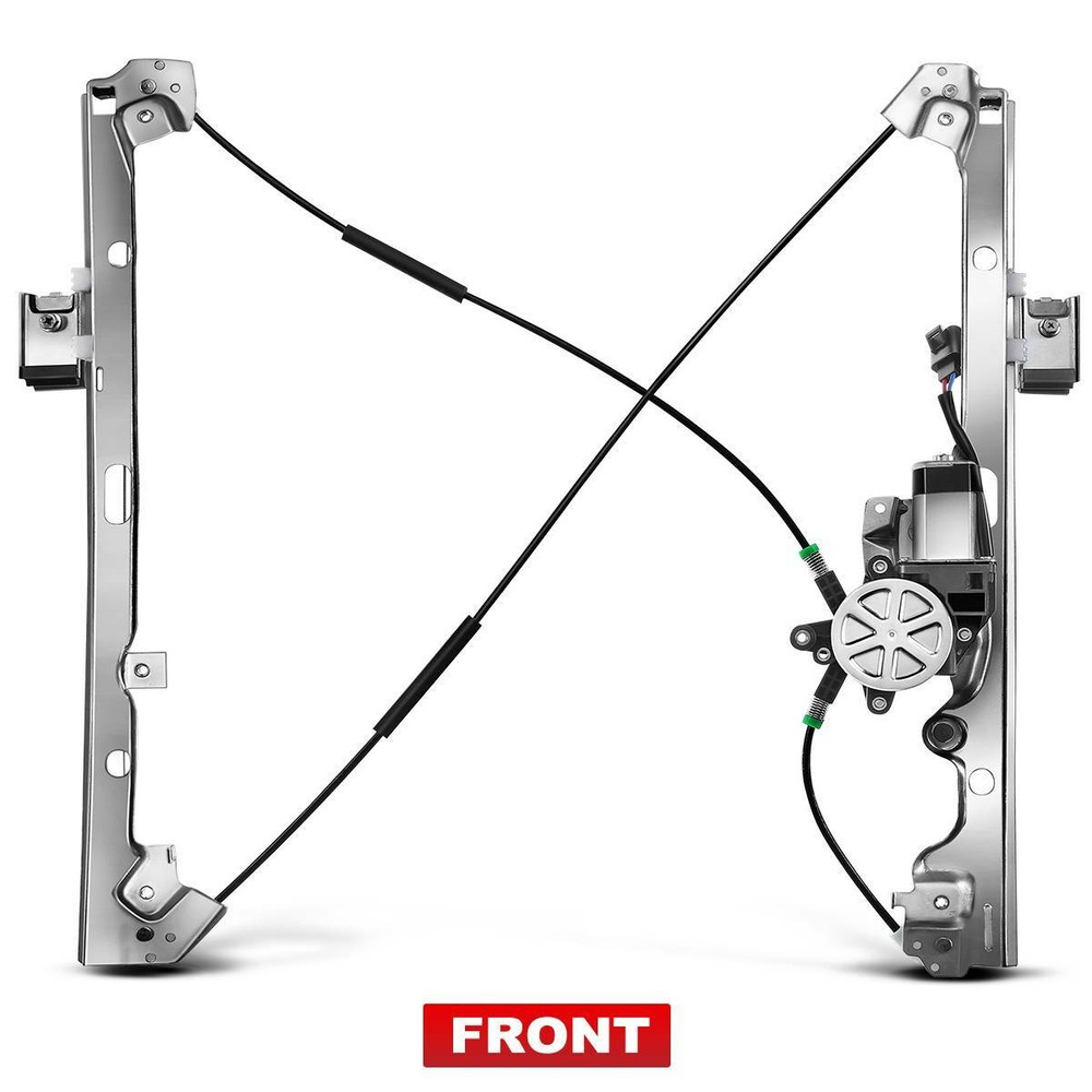 Power Window Regulator with Motor for Chevy Silverado GMC Front Right Passenger