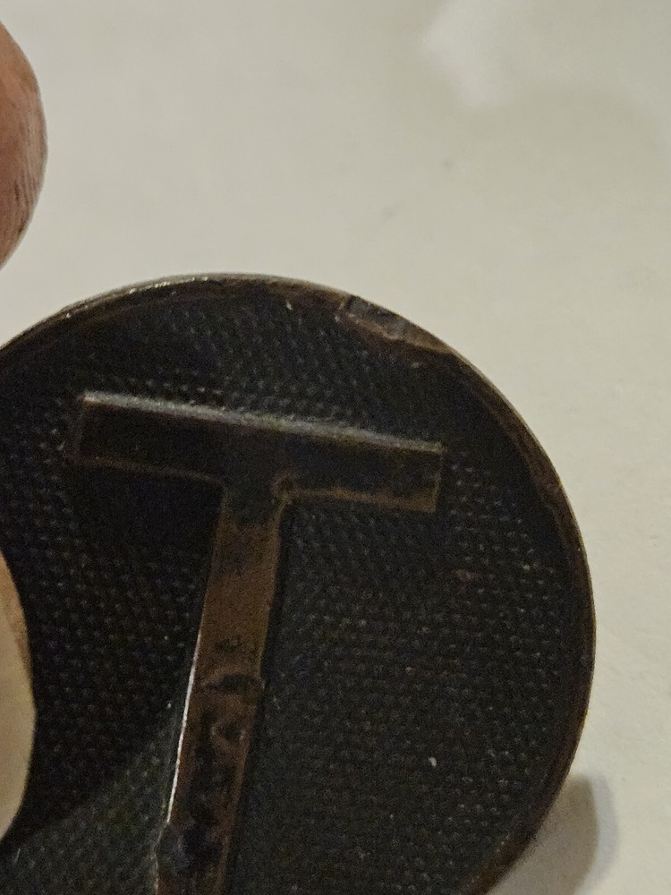 WW1 US Army Trains Collar Disc with nut