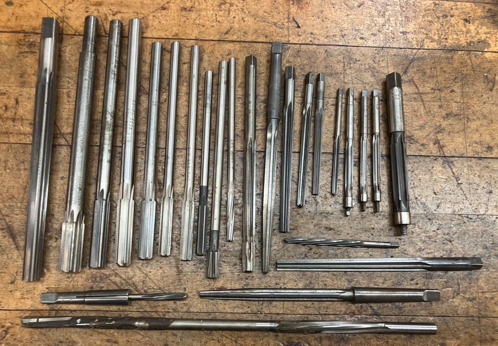 25 Assorted Older USA Reamers